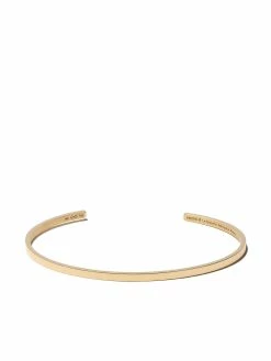 Le Gramme 18kt yellow polished gold Ribbon Le 7 Grammes cuff