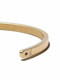 Le Gramme 18kt yellow polished gold Ribbon Le 7 Grammes cuff