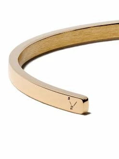 Le Gramme 18kt yellow polished gold Ribbon Le 7 Grammes cuff