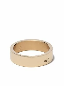 Le Gramme 18kt yellow polished gold Ribbon ring