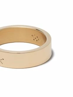 Le Gramme 18kt yellow polished gold Ribbon ring