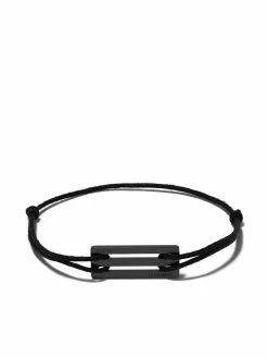 Le Gramme ceramic cord bracelet