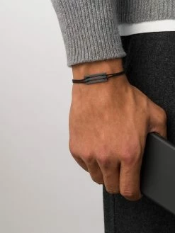 Le Gramme ceramic cord bracelet