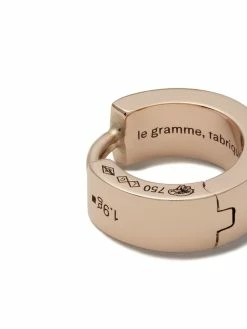 Le Gramme boucle d'oreille 19/10G Ribbon