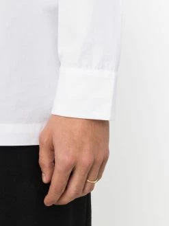 Le Gramme anneau en or blanc 18ct à détails gravés