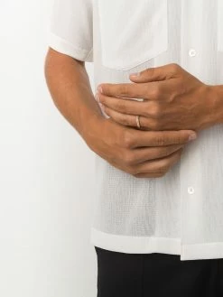 Le Gramme bague Guilloche en or rose 18ct 5 g