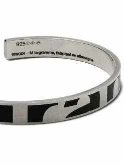 Le Gramme bracelet jonc à logo imprimé