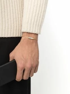 Le Gramme bracelet en or 18ct bicolore