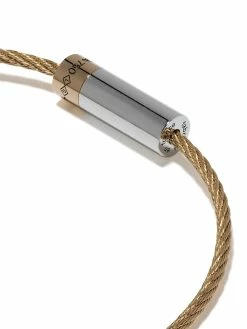 Le Gramme bracelet en or 18ct bicolore