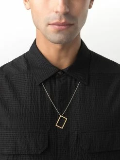 Le Gramme collier en or 18ct à pendentif