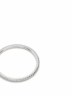 Le Gramme bague 1g en or blanc 18ct pavée de diamants
