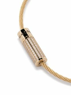 Le Gramme bracelet en or 18ct à diamants