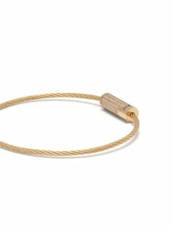 Le Gramme bracelet en or 18ct à diamants