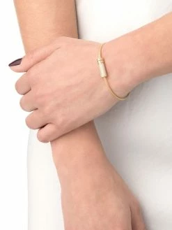 Le Gramme bracelet en or 18ct à diamants