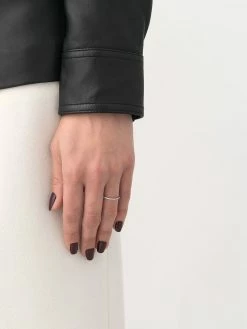 Le Gramme bague en or blanc 18ct à ornements