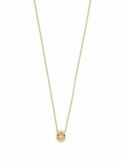 Le Gramme collier 1g Entrelacs en or 18ct à pendentif