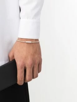 Le Gramme bracelet 11g orné de perles à fini poli