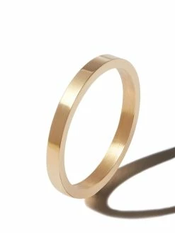 Le Gramme bague de mariage en or 18ct 3g
