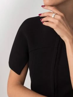 Le Gramme bague à logo gravé