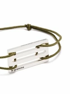Le Gramme bracelet à détail de corde