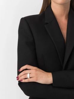 Le Gramme bague à logo gravé