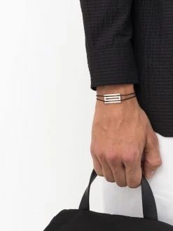 Le Gramme bracelet à détail de corde