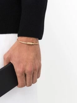 Le Gramme bracelet Octagon en or 18ct serti de diamants