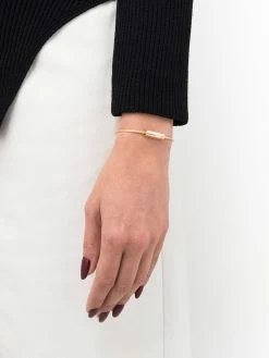 Le Gramme bracelet Octagon en or 18ct à diamants