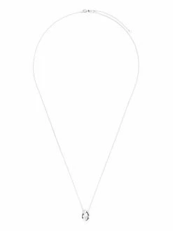 Le Gramme collier Entrelacs 3 g orné de diamants