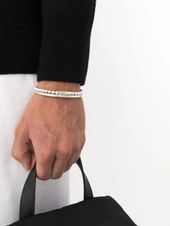 Le Gramme lot bracelet torque-bracelet jonc à perles